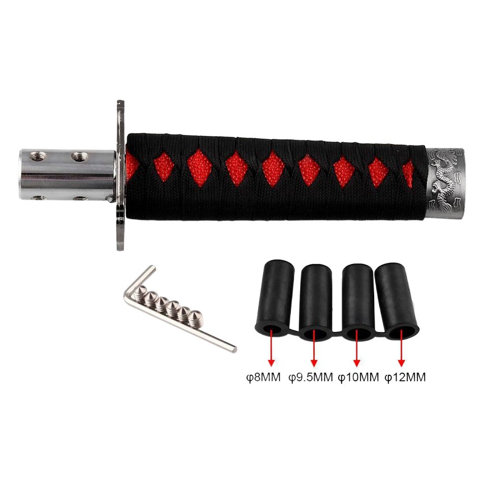 Популярная трансграничная ручка переключения передач Samurai для тюнинга автомобилей, универсальная ручка КПП, модели 15 см (длинная и короткая), рычаг переключения передач