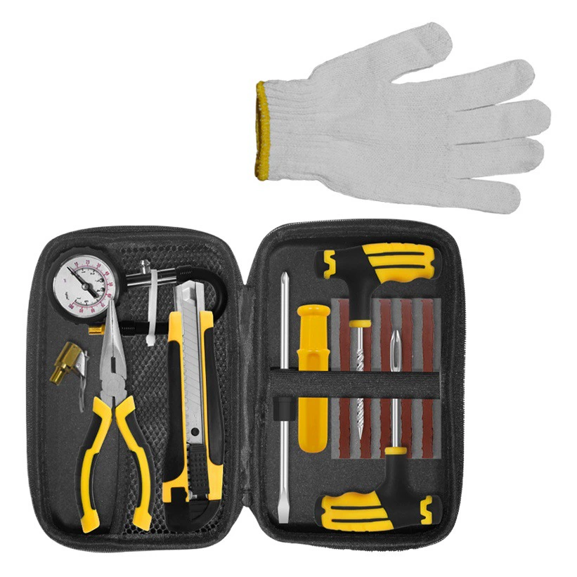 Соренде трансграничные горячие продажи мотоцикл электромобиль Автомобиль Вакуумный костюм для ремонта шин DIY инструмент для ремонта шин