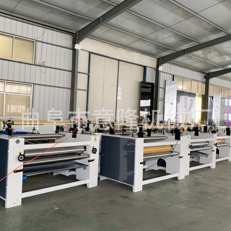 石膏板全自动贴面机自动除尘预热 密度板自动贴纸机铝板覆膜机
