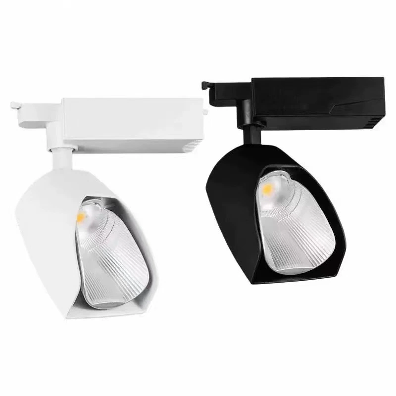 Tile wall-sweeping diffuse light display cabinet polarized wide-angle COB track light shop adjustable angle super bright spotlight