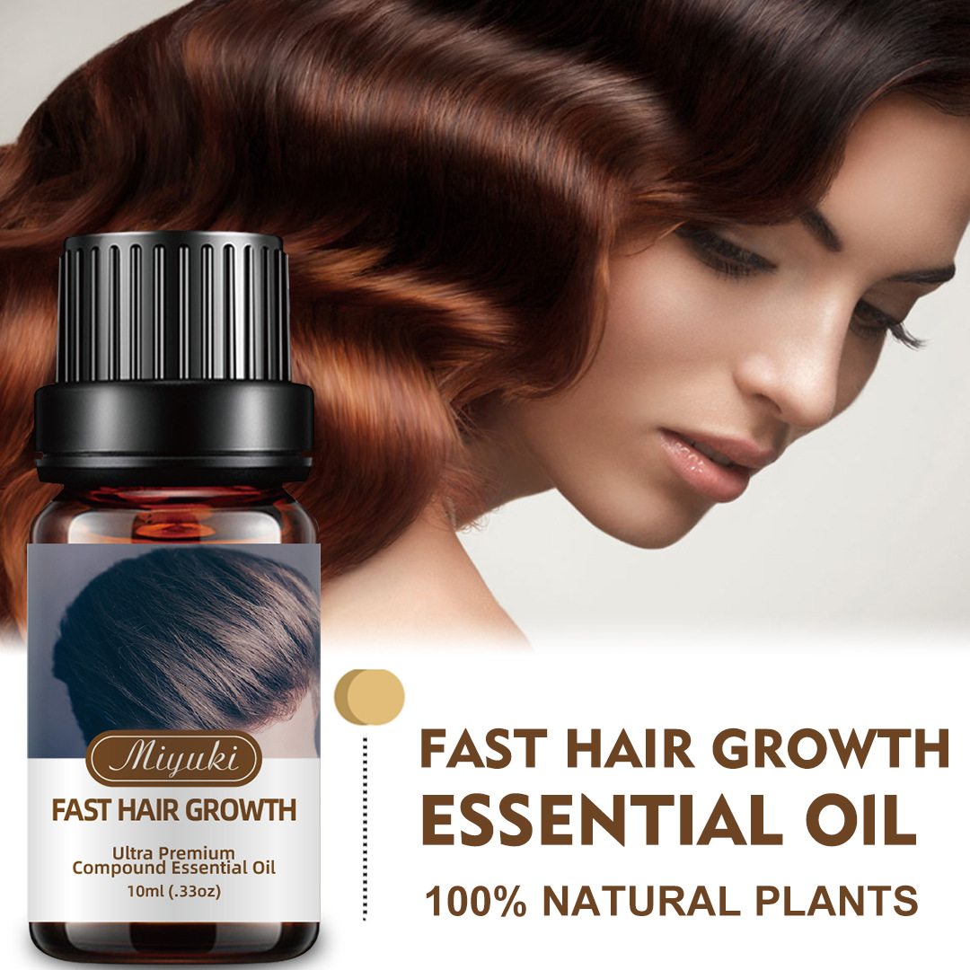 Hair care essential oil nourishes, smoothes and repairs dry, permed and dyed hair Hair care essential oil prevents hair loss and hair growth serum