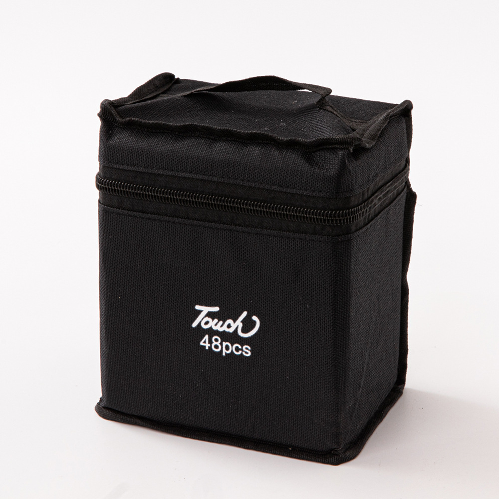 Juego de rotuladores de doble punta, de un solo color, de gran capacidad, 48 colores, 80 colores, 36 colores, 60 colores, 168 rotuladores a base de aceite, rotuladores de dibujo transfronterizos