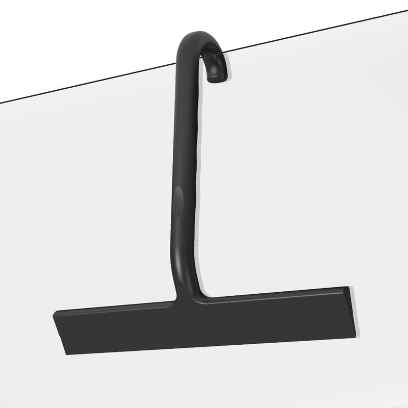 Plastic Squeegee for Home Use, Silicone Hook Glass Squeegee, Window Glass Scraper, Professional Cleaning Tool Plastic Squeegee for Home Use, Silicone Hook Glass Squeegee, Window Glass Scraper, Professional Cleaning Tool