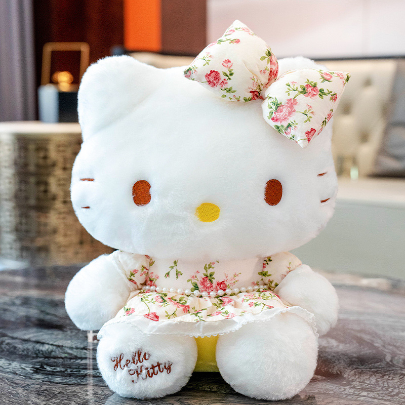 hellokitty公仔毛绒玩具可爱洛丽塔kt猫咪安抚玩偶娃娃生日礼物女|undefined