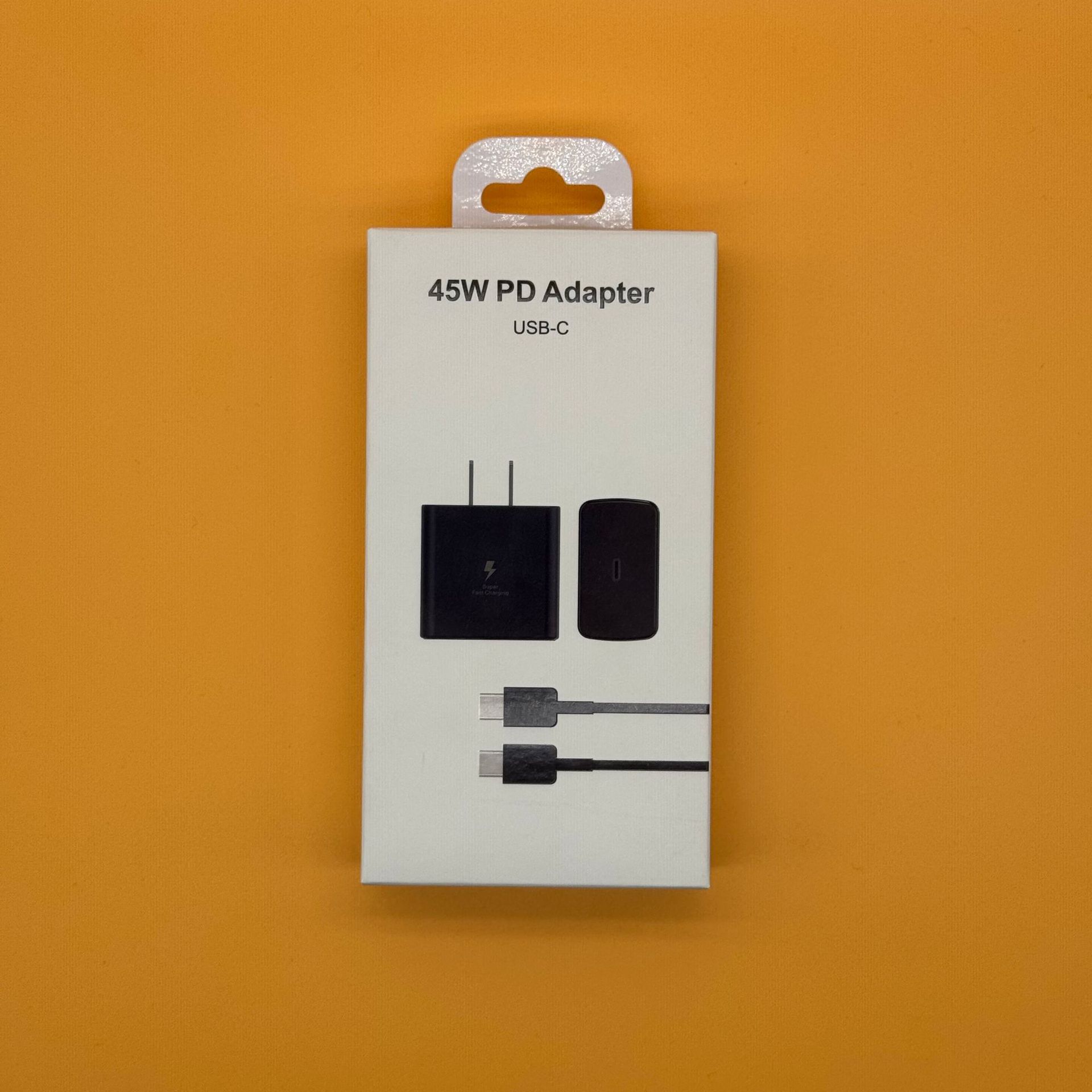 Samsung 45W carga cabeza note20/S21 +/Note10/S22 carga rápida cabeza S23 cargador de teléfono móvil