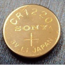 一级代理 日本原装进口SONY纽扣式电池 CR1220