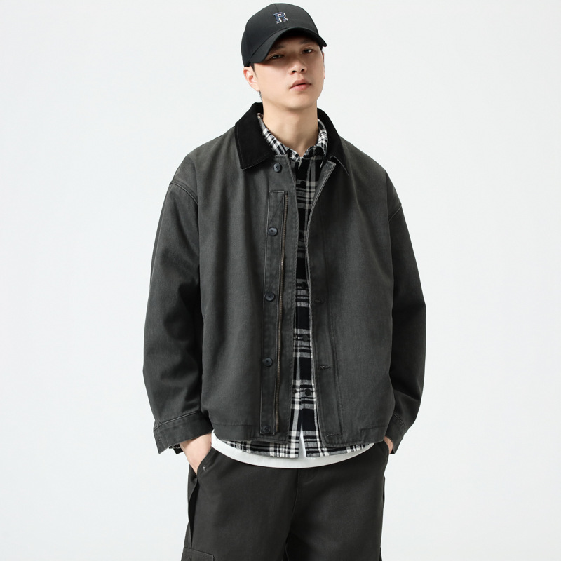 High-end American-style Michigan Canvas Crock Jacket Men's Autumn Laps Retro Heavy New Arrival Hunting Jacket for Men High-end American-style Michigan Canvas Crock Jacket Men's Autumn Laps Retro Heavy New Arrival Hunting Jacket for Men