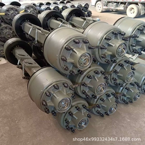 American-style axle assembly, 13T 16T axle, American-style axle, German-style axle, rear axle exported to Africa for production