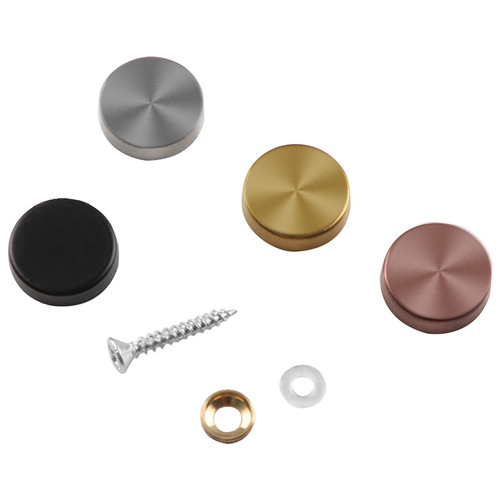 Stainless steel mirror nails thickened mirror nails decorative cover screw cap fixed advertising nails glass mirror nails furniture decoration hardware
