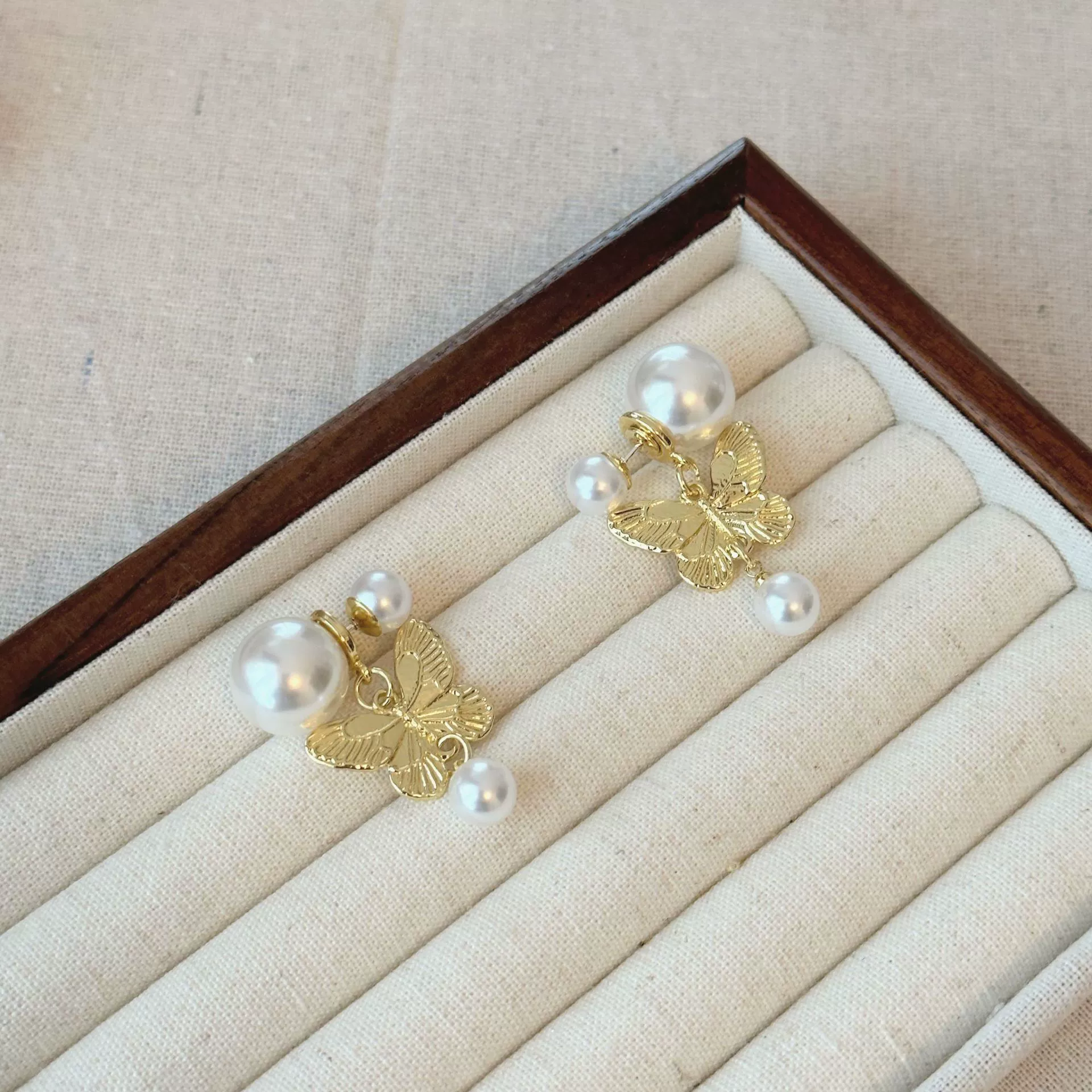 Изысканные серьги из жемчуга, серебряная игла, образец серебра 925, стиль высокого качества, стиль легкой роскоши