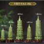 文昌九层三层雕刻岫玉