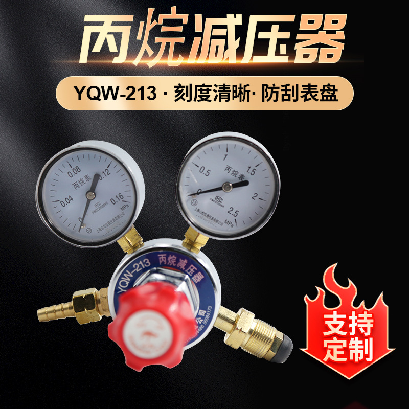 单级式减压器 YQW-213 0.16*2.5MPa 正作用式丙烷减压器 减压阀