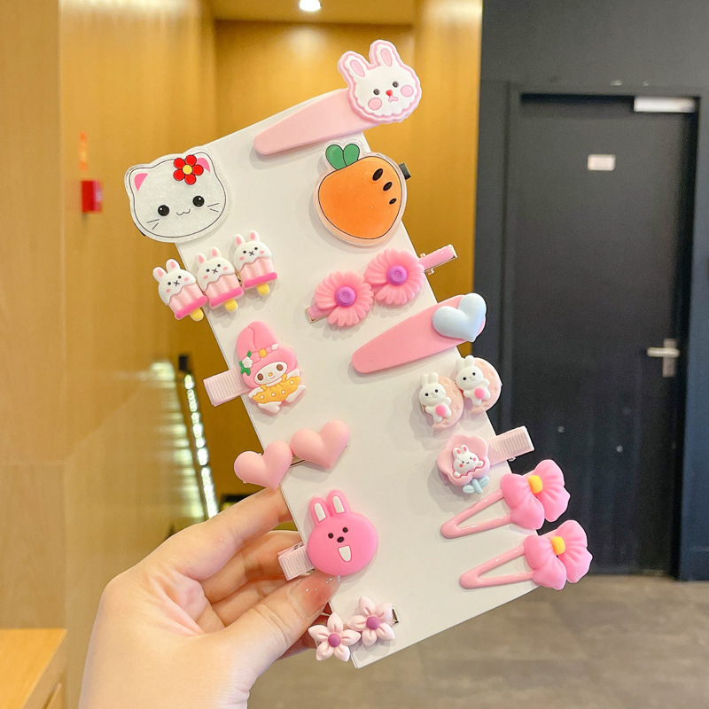 Clip de verano Corea del Sur lindo traje roto horquilla Accesorios para el cabello para niños