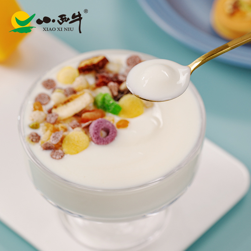 Guangming Xiaoxi Beef Qinghai Specialty Room Temperature Yogurt Mula Yogurt Chaka Green Salt Cheese 160g*10 Bags