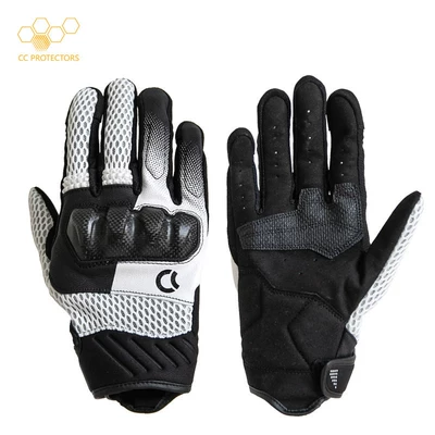 Cc Triceratops Carbon Fiber Motorcycle: Motorcycle Safety Supplies - white-black-s
