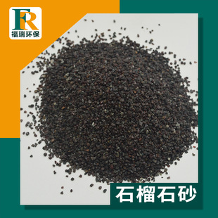 Garnet Sand for Dust-Free Sandblasting 24 Mesh 30 Mesh 36 Mesh Polishing and Rust Removal Garnet Sand Emery