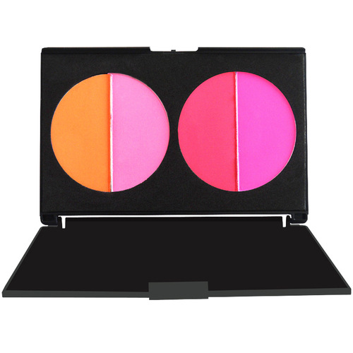 Blush and rouge two-color blush large set for photo studio special makeup school with makeup double cheek contouring combination QYMJS