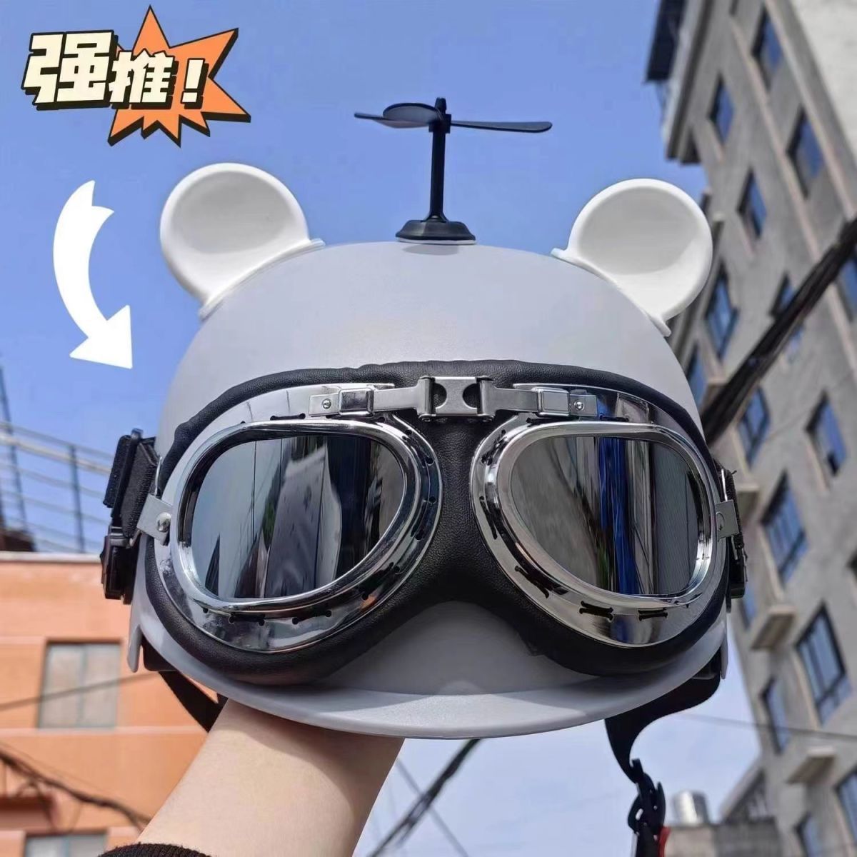 Suitable for new national standard electric bottle motorcycle helmet four seasons universal safety cap summer sunscreen light half helmet