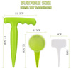 Fluorescent green seeder 5 gear can adjust gardening tool set Horticultural plastic cavel cross -border new products
