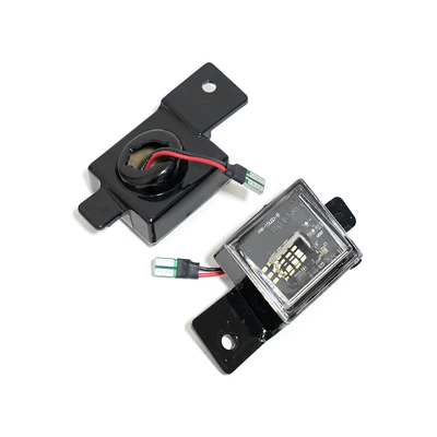 Decoding, License plate lamp