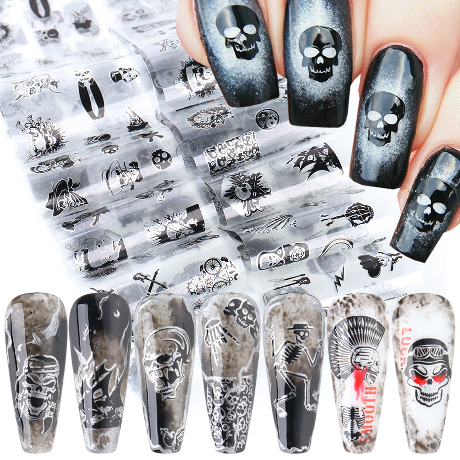 Halloween Retro Skull Pet Nail Decoration Accessories 1 Piece display picture 1