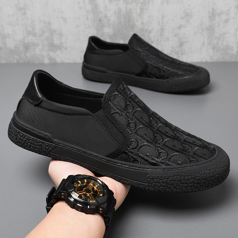 Zapatos De Hombre Nuevos Zapatos De Primavera Y Verano Para Hombres, Zapatillas De Deporte Sin Cordones Informales Que Combinan Con Todo, Comercio Exterior Transfronterizo_voghion.com