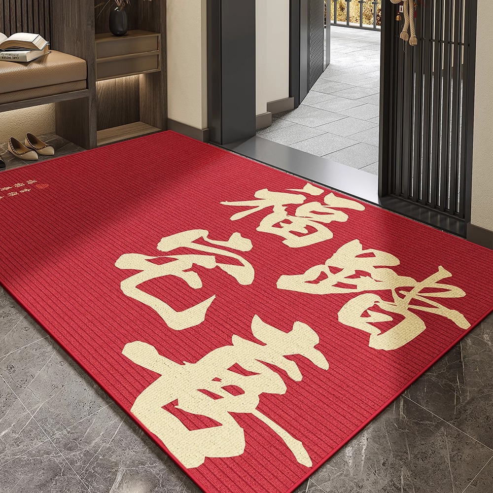 Alfombra de puerta de entrada Alfombra de puerta de entrada de sensación de alta calidad Alfombra de puerta antideslizante desechable 2025 nuevo hogar resistente a la suciedad