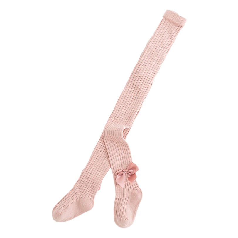 Nuevas polainas para niñas calcetines de primavera y otoño pantimedias para niños de un año de edad bebé de una sola pieza de algodón de punto bebé de una sola pieza