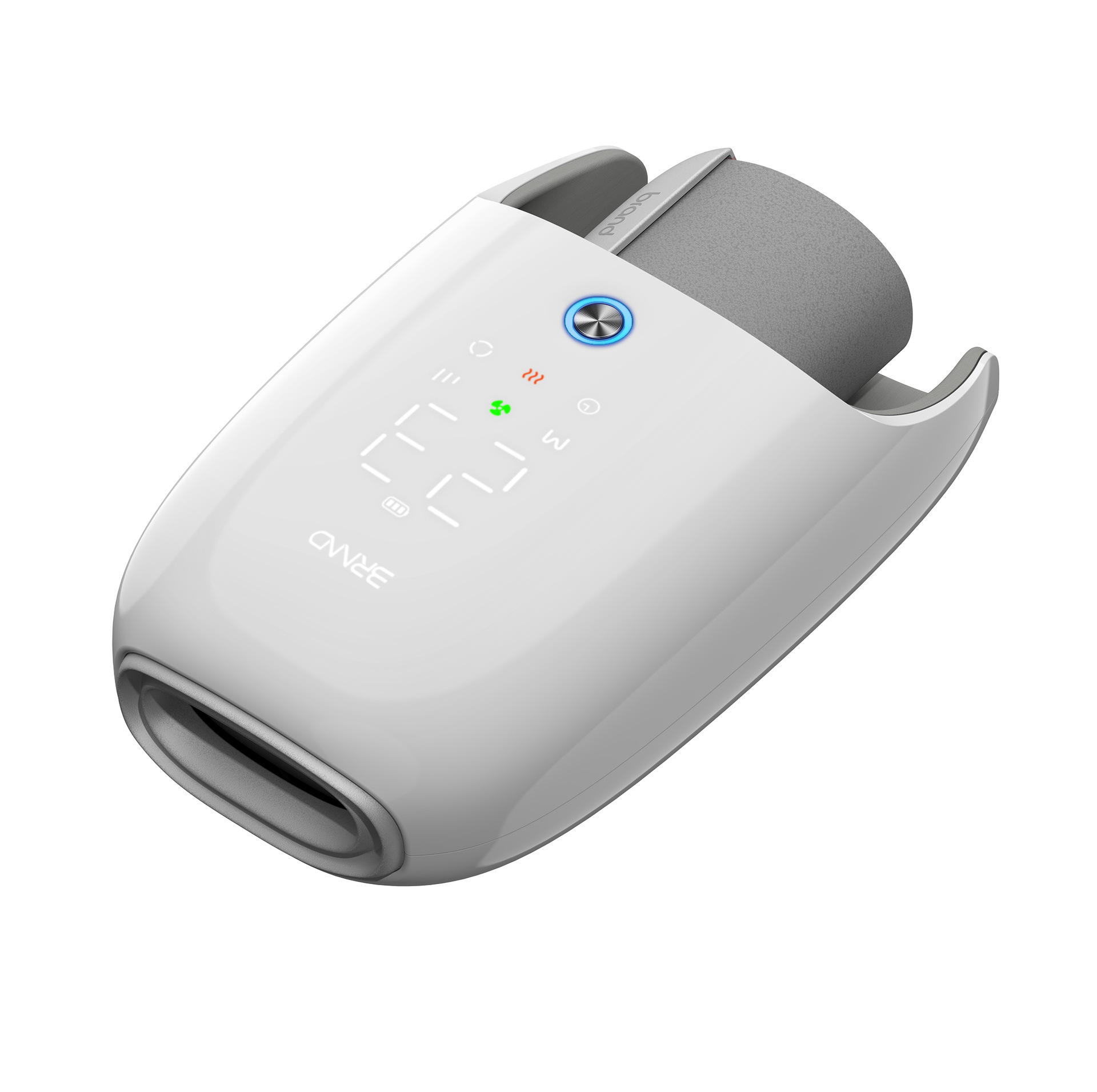 Transfronterizo de calefacción secador de pelo masaje de mano rodillo masaje de mano instrumento de belleza bolsa de aire eléctrica masaje de mano amasado