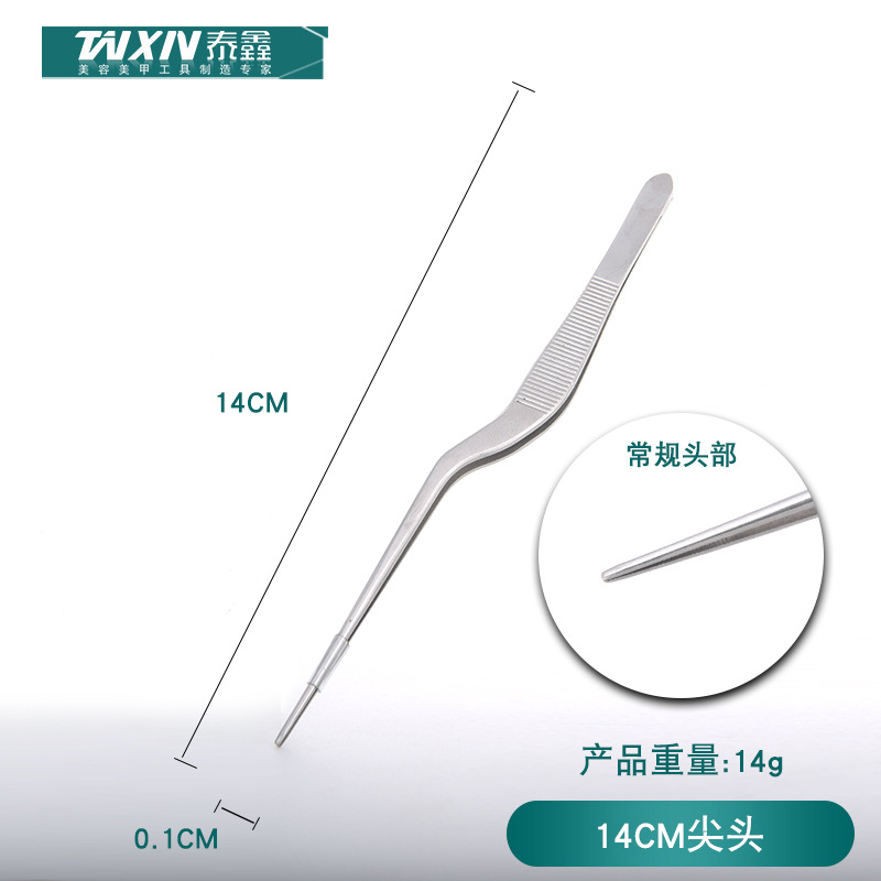 14cm punta puntiaguda