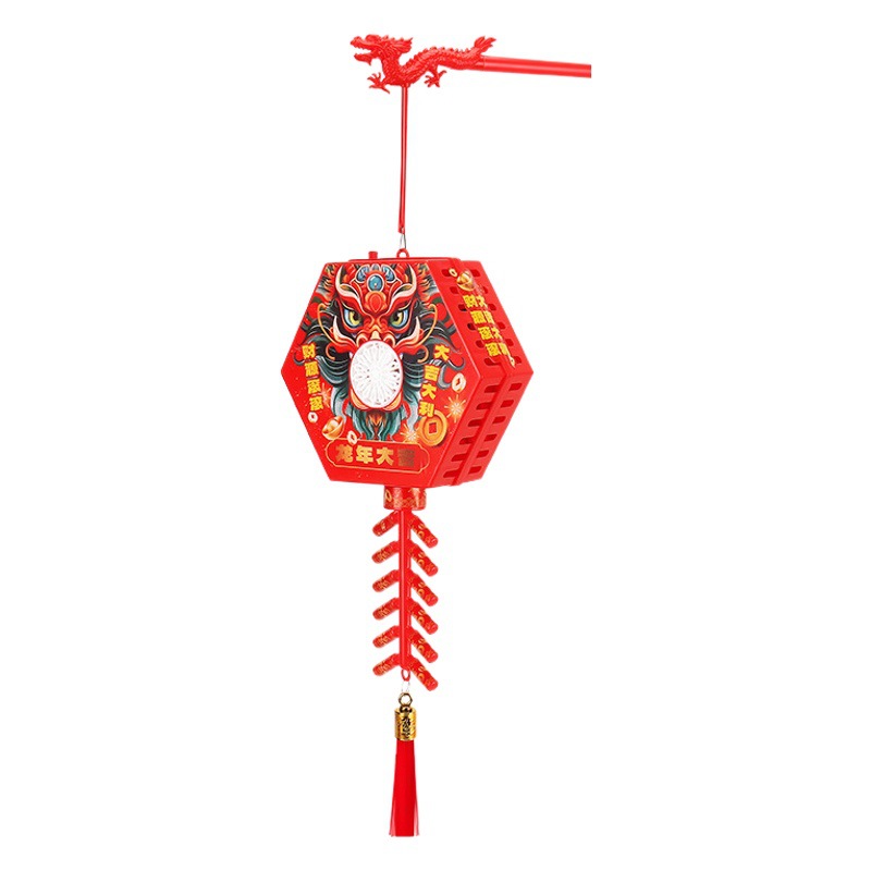 Dragón Año nuevo juguete para niños simulación eléctrica petardos luminoso Año Nuevo linterna portátil Año Nuevo descompresión diversión Juguetes