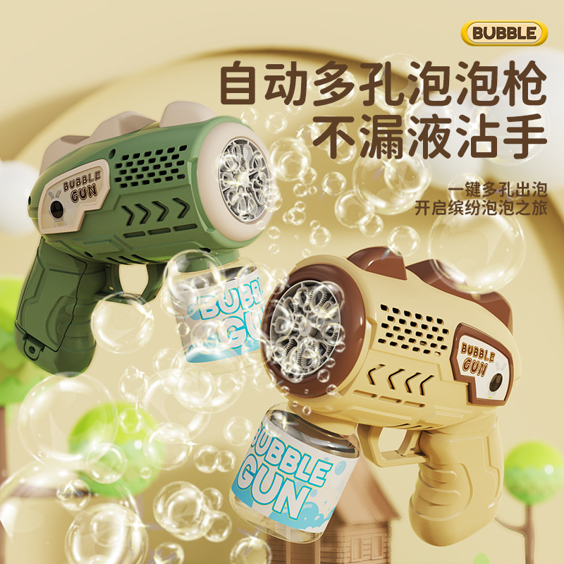 Juegos infantiles automáticos con burbujas Gaterin burbujas pistolas colocan juguetes al por mayor