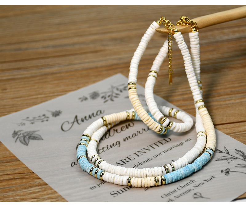 1 Piece Fashion Geometric Stainless Steel Shell Unisex Necklace