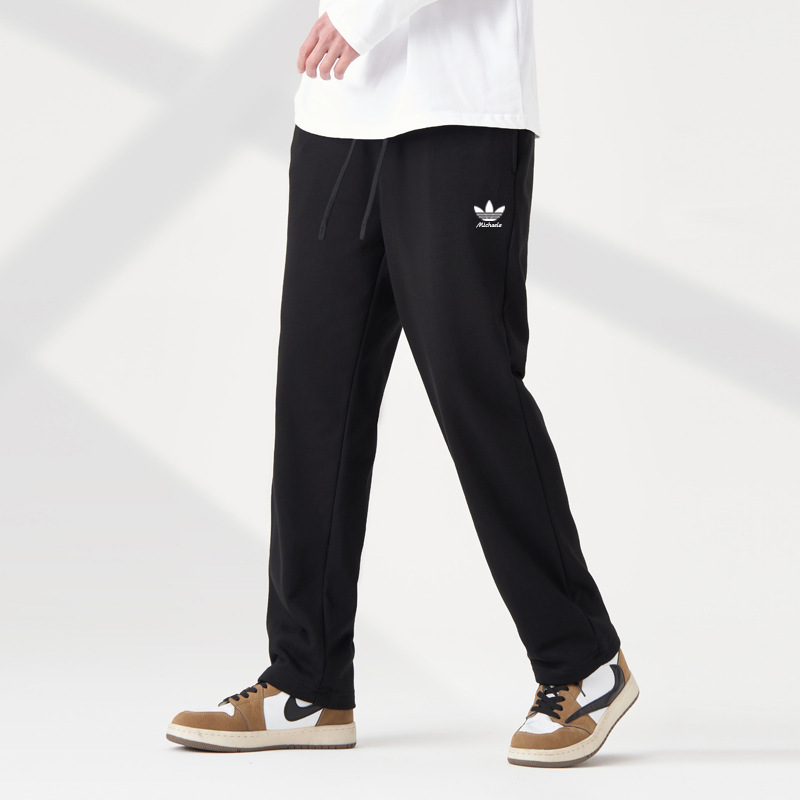 2025 New Autum Heavyweight 350g Casual Sports Pants Straight Loose Clover Sweatpants Casual Sweatpants