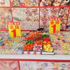 夜市の一元のヘアピンのアクセサリーのサンリオは果物の漫画の卸売りをシミュレーションして屋台を並べて食事をして福袋の樹脂の部品の工場を遊びます。