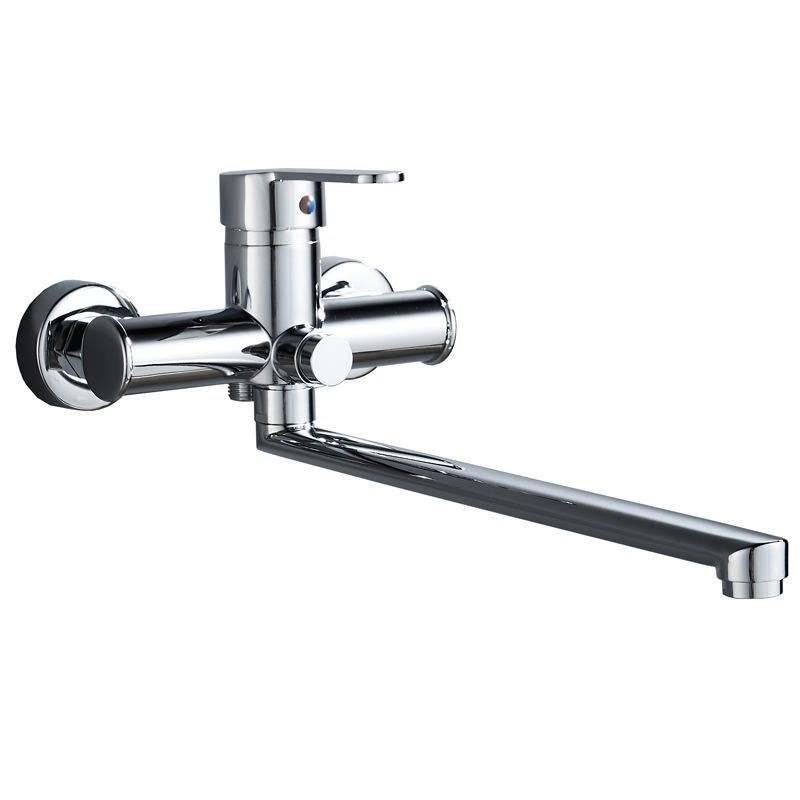 304 stainless steel shower faucet bathroom hot and cold switch bathtub faucet triple shower shower mixing valve