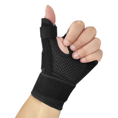 Cross-border sports thumb protector strap pressurized breathable finger protection support finger protector wristband