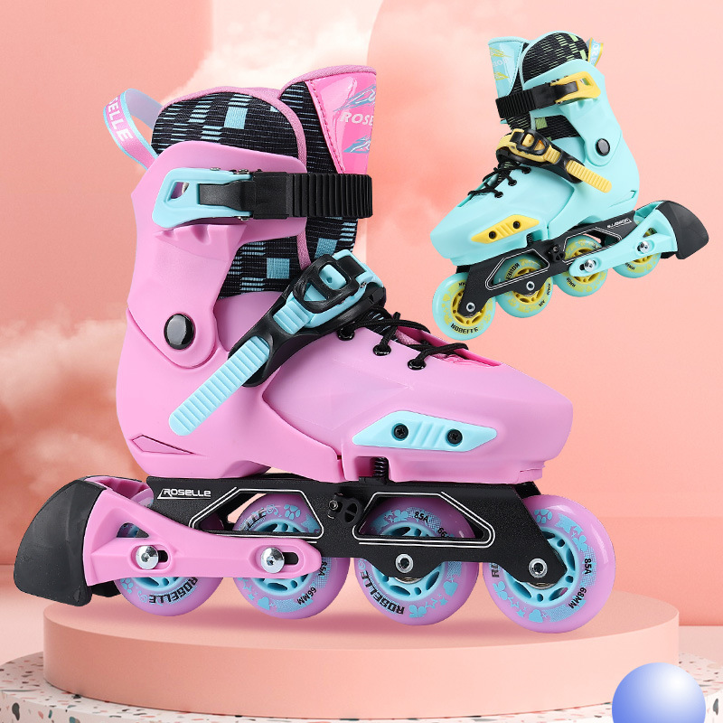 Roller Skates Kidsren's Skates Girls Boys Beginners Girls Inline Skates Adult Professional Roller Skating Roller Skating