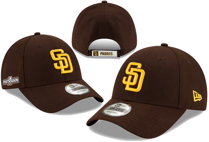 New Era MLB San Diego Padres 2024 Postseason 9FORTY Cap Brown