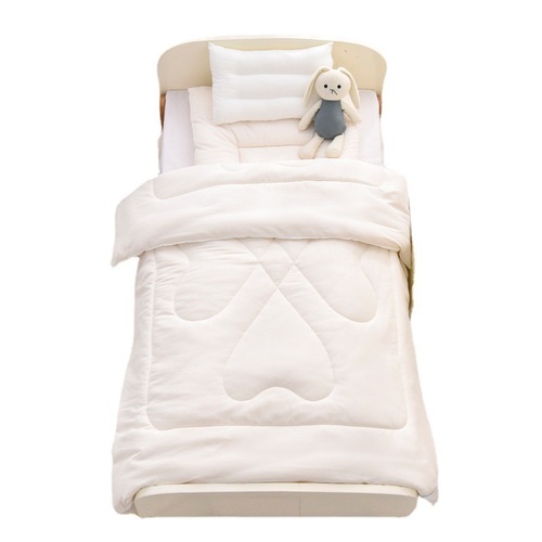 Children's quilt cotton quilt baby kindergarten liner three-piece set spring and autumn quilt soy fiber quilt air-conditioning quilt core