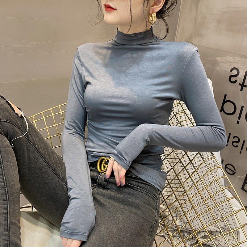 아이언 그레이 [하프 터틀넥 모달]