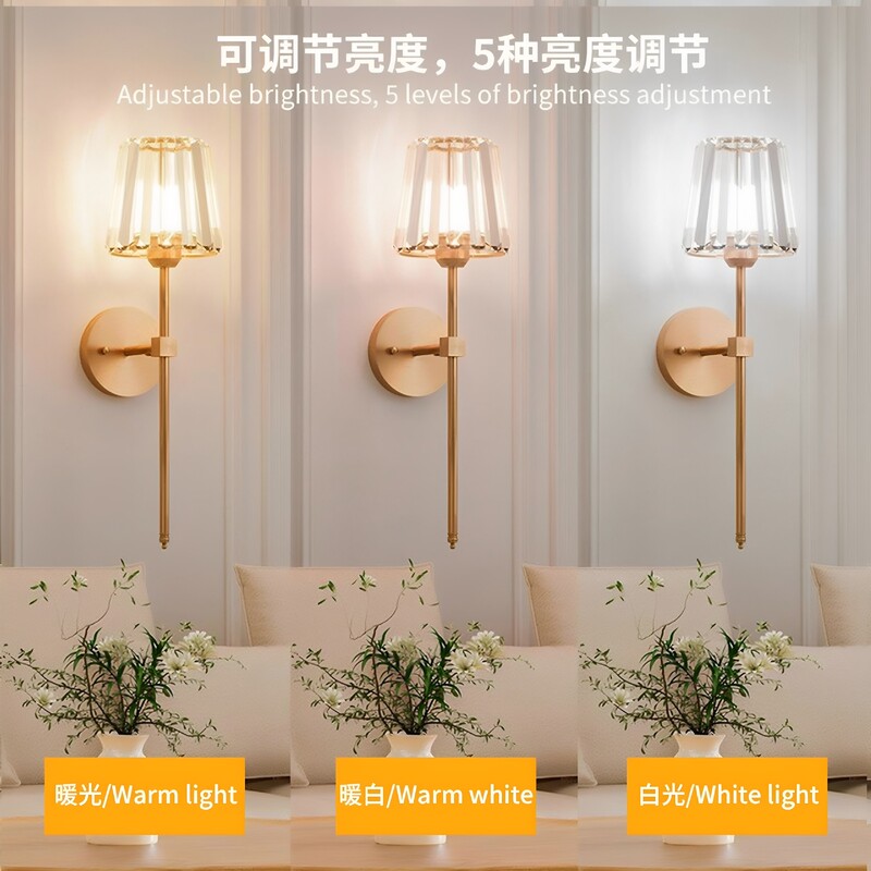 Cross-Border Rechargeable Wall Lamp, Light Luxury Living Room Tv Background Wall Lamp, Decorative Lamp, High-End Corridor Bedroom Bedside Lamp Cross-Border Rechargeable Wall Lamp, Light Luxury Living Room Tv Background Wall Lamp, Decorative Lamp, High-End Corridor Bedroom Bedside Lamp