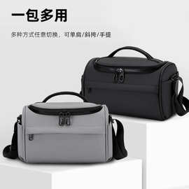 新款大容量单反相机单肩包防水斜跨数码相机包微单摄影包男女通勤