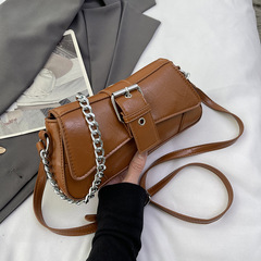 Retro Texture 2014 New Spring Trend Casual Upgraded Simple Single Shoulder Underarm Crossbody Chain Bag for Women