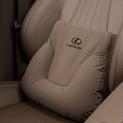 Es200 Car Pillows Rx/Ux/Nx/Ls Headrest - lumbar-support-chestnut-brown