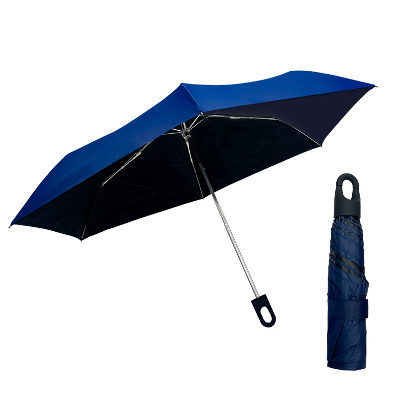 70% Top Quality Off Umbrella Women, UV Protection, Foldable, Dual-Use For Sun And Rain, Black Coating, Lightweight Waterproof_voghion.com