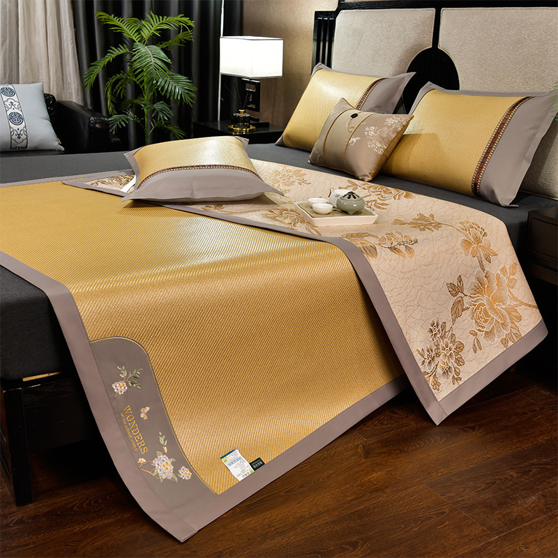 [폭발 추천] 아이스 등나무 매트-수국 꽃-얕은 커피