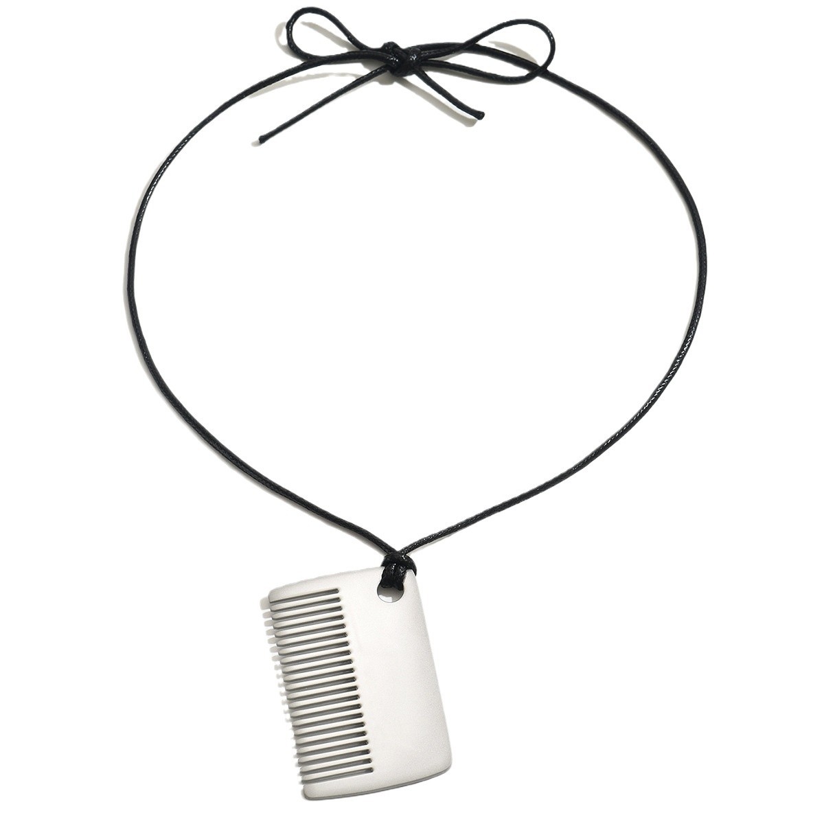 Nuevos productos de peine suéter cadena cuerdas cuello colgante temperamento de moda colgante de metal cadena clavícula joyas de alta calidad