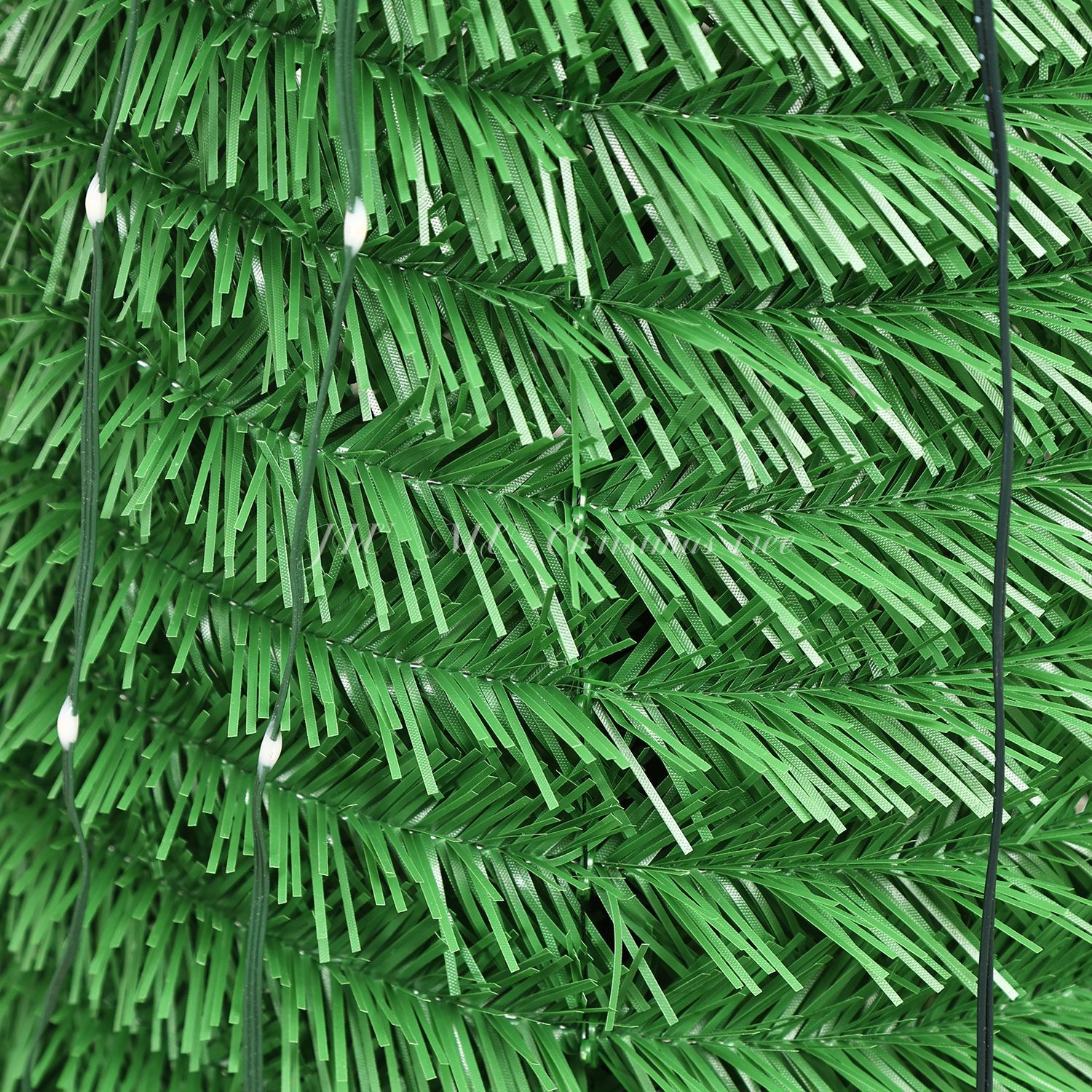 2026 nuevo producto transfronterizo plegable ecológico PVC con luz verde árbol de Navidad árbol de decoración de Navidad