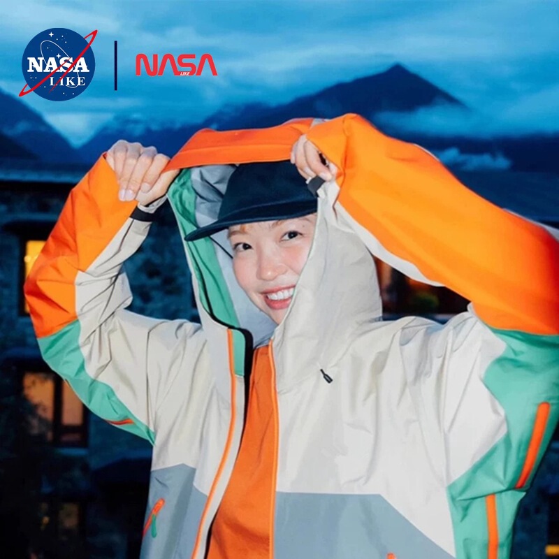 NASALike Songzan Joint Color Contrast Hard Shell Nangagabawa Lightweight Taizhou Bird Home Charge Jacket Men's Bird Jacket